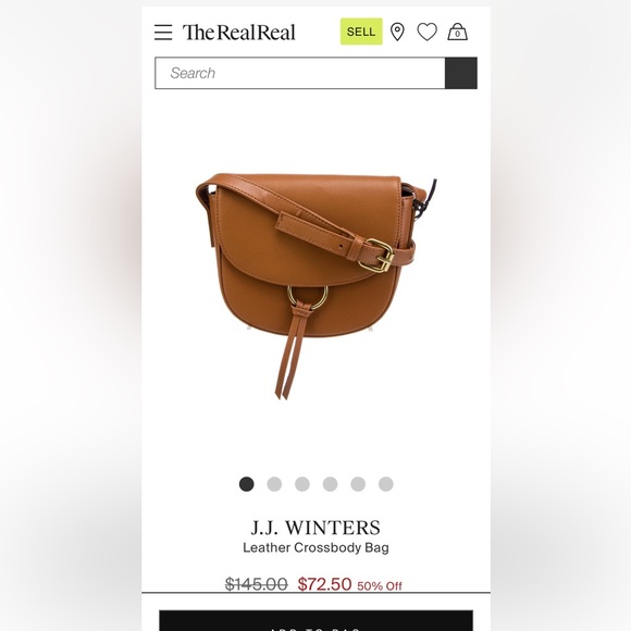 JJ Winters Crossbody Bag in Very Good Condition - Picture 6 of 6